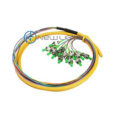 50/125um 10Gb OM3 LC Veri Merkezleri ve Ağlarındaki Füzyon Splicing için Tek Modlu Fiber Pigtail